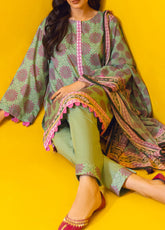 D#02 Salitex Adorna Digital Printed Lawn 2Pc 223